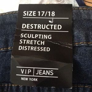 VIP Jeans - Sculpting Stretch and Distressed Jeans VIP Jeans - Sculpting Stretch and Distressed Jeans